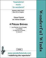 4 Pieces Breves Oboe & English Horn Duet cover